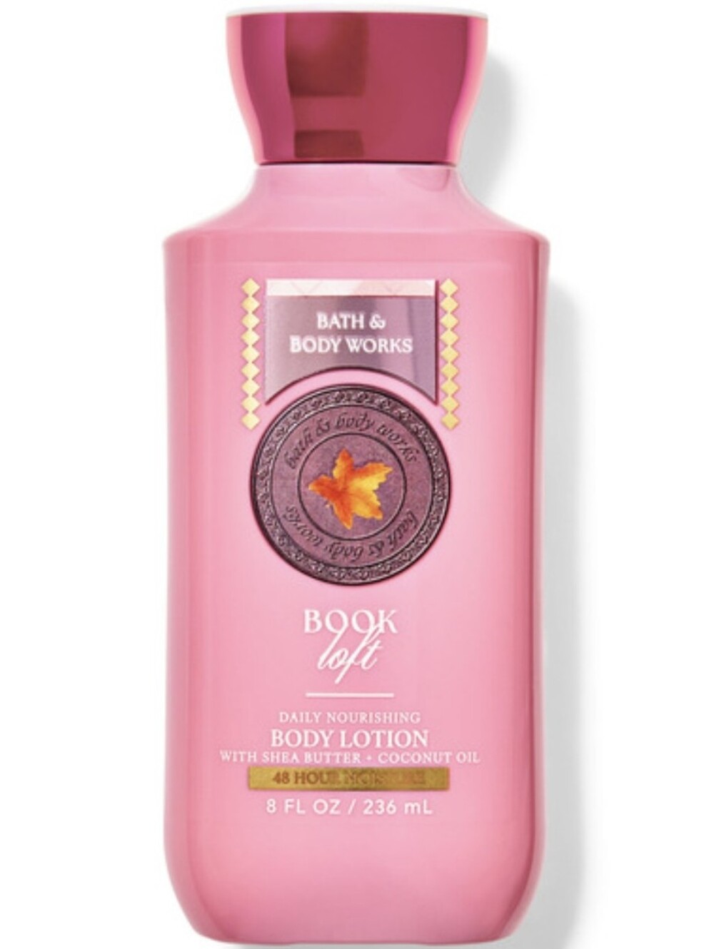 Bath & Body Works Pink Book of Loft Daily Nourishing Body Lotion 8oz NEW RARE